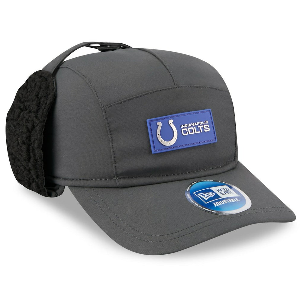 NFL Indianapolis Colts 2025 Sideline Cold Weather Runner Dog Ear Adjustable Hat