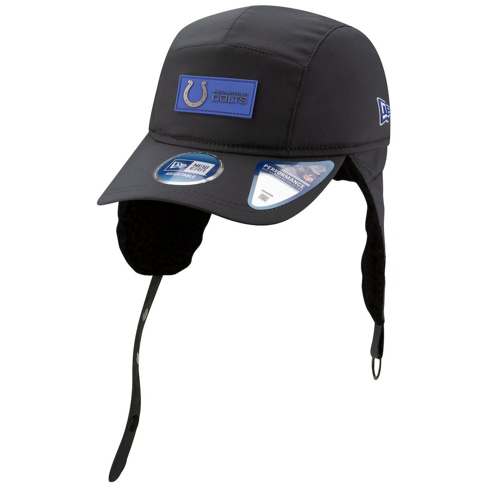 NFL Indianapolis Colts 2025 Sideline Cold Weather Runner Dog Ear Adjustable Hat
