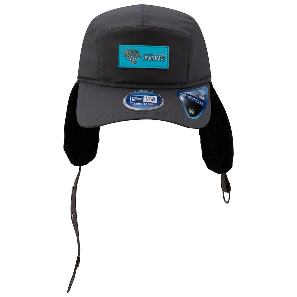 NFL Jacksonville Jaguars 2025 Sideline Cold Weather Runner Dog Ear Adjustable Hat