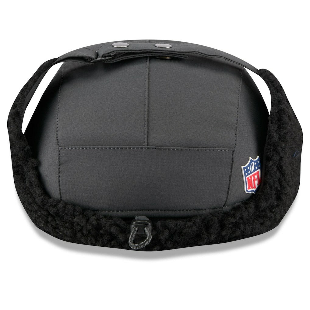 NFL Las Vegas Raiders 2025 Sideline Cold Weather Runner Dog Ear Adjustable Hat