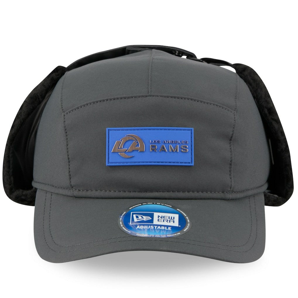 NFL Los Angeles Rams 2025 Sideline Cold Weather Runner Dog Ear Adjustable Hat