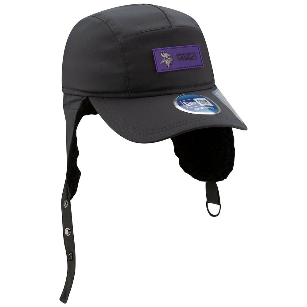 NFL Minnesota Vikings 2025 Sideline Cold Weather Runner Dog Ear Adjustable Hat