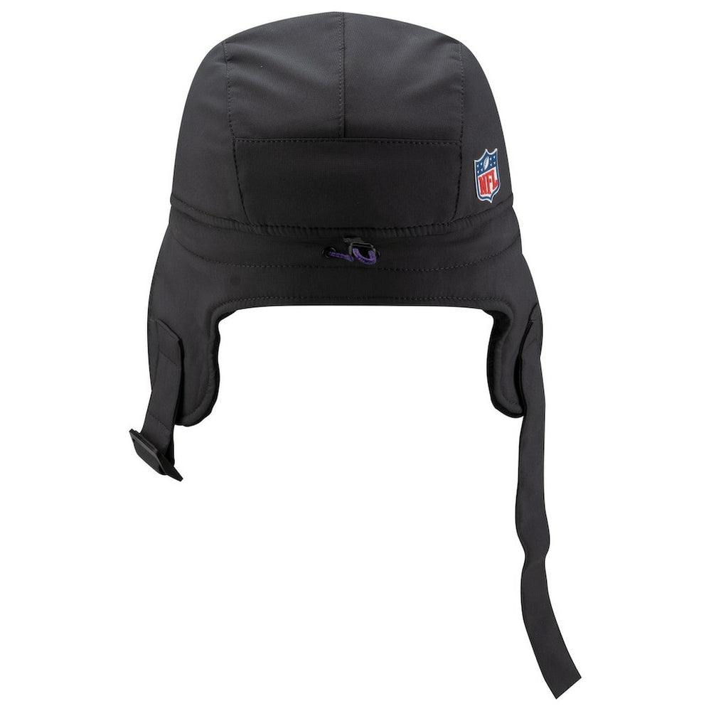 NFL Minnesota Vikings 2025 Sideline Cold Weather Runner Dog Ear Adjustable Hat