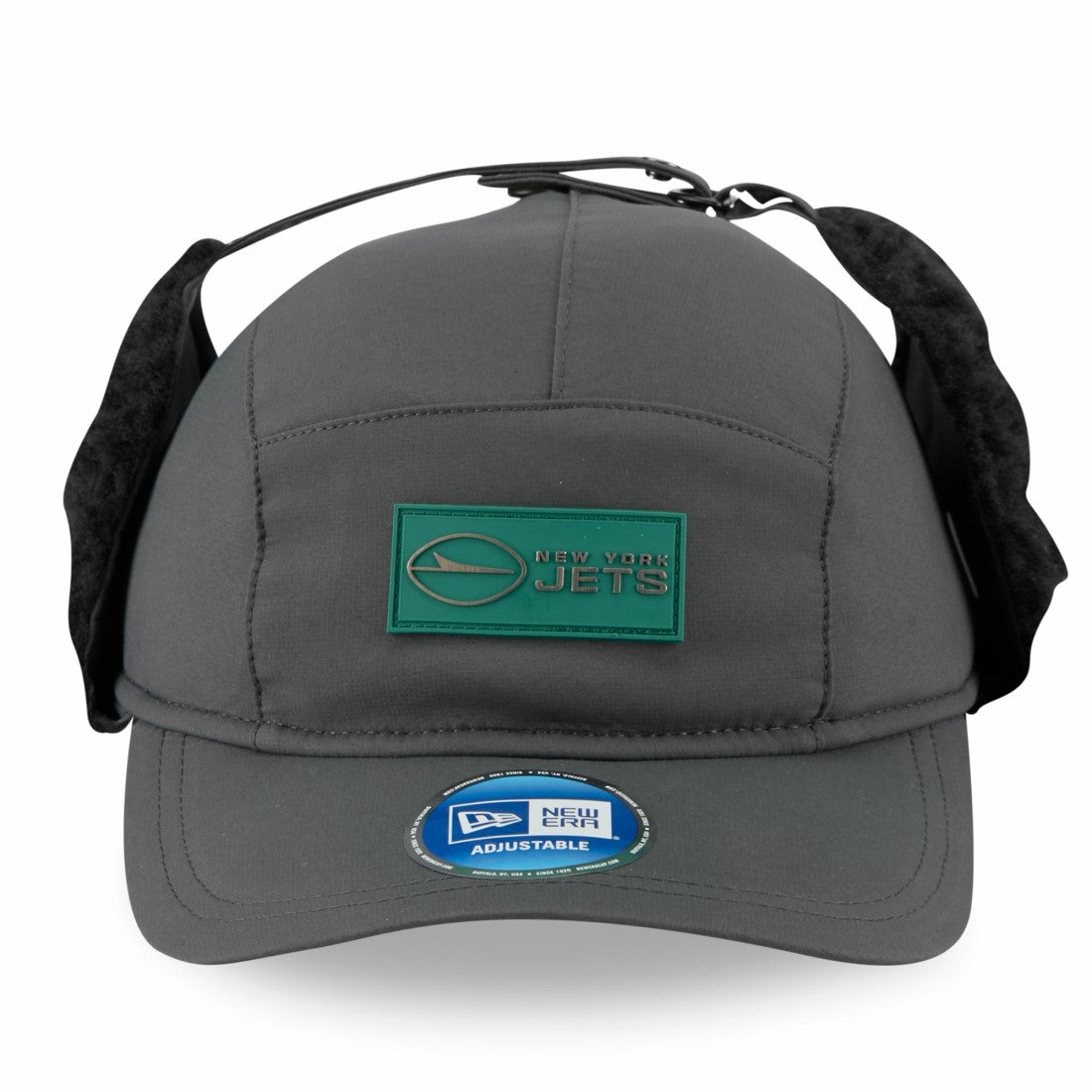 NFL New York Jets 2025 Sideline Cold Weather Runner Dog Ear Adjustable Hat