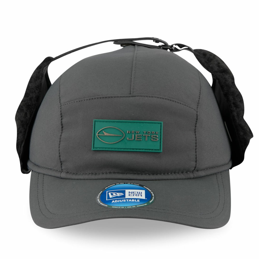 NFL New York Jets 2025 Sideline Cold Weather Runner Dog Ear Adjustable Hat