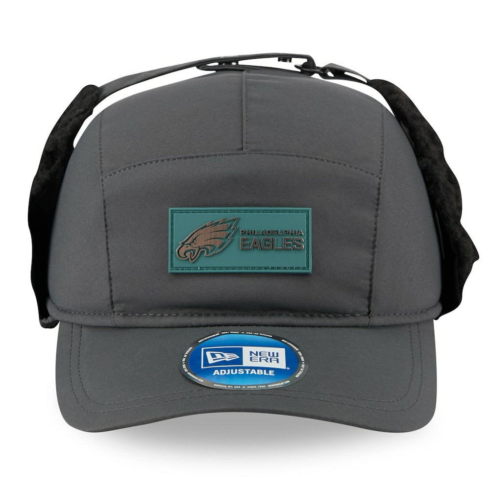NFL Philadelphia Eagles 2025 Sideline Cold Weather Runner Dog Ear Adjustable Hat