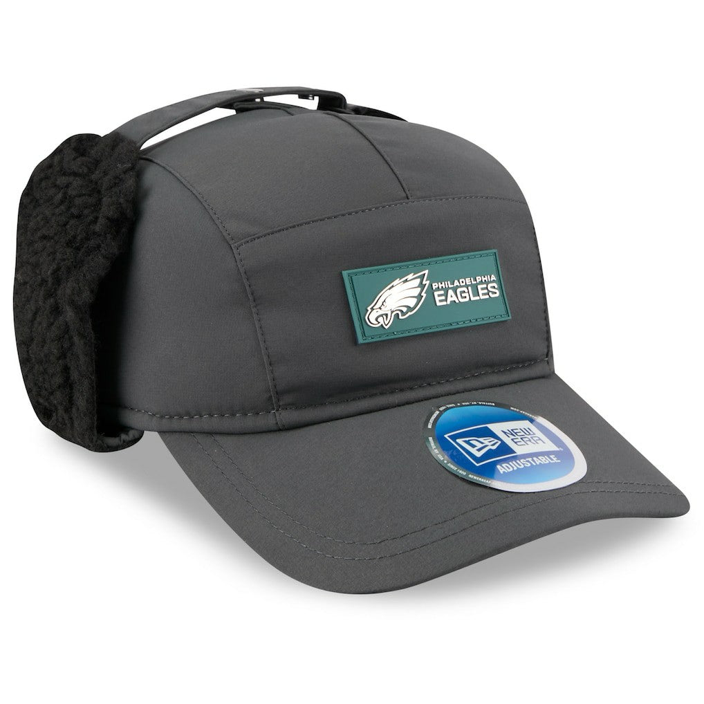 NFL Philadelphia Eagles 2025 Sideline Cold Weather Runner Dog Ear Adjustable Hat
