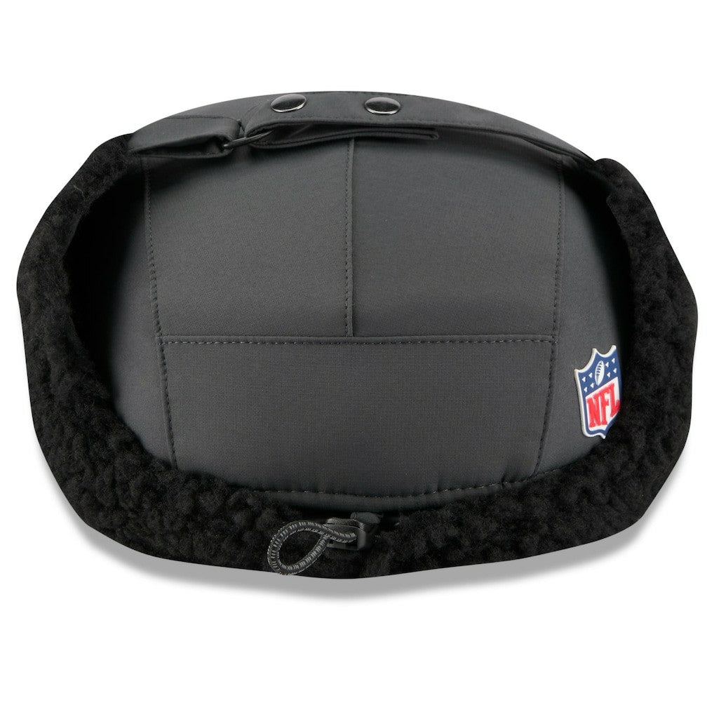 NFL Pittsburgh Steelers 2025 Sideline Cold Weather Runner Dog Ear Adjustable Hat