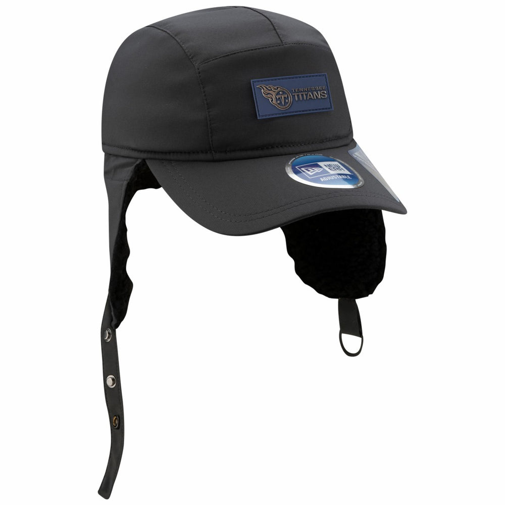 NFL Tennessee Titans 2025 Sideline Cold Weather Runner Dog Ear Adjustable Hat