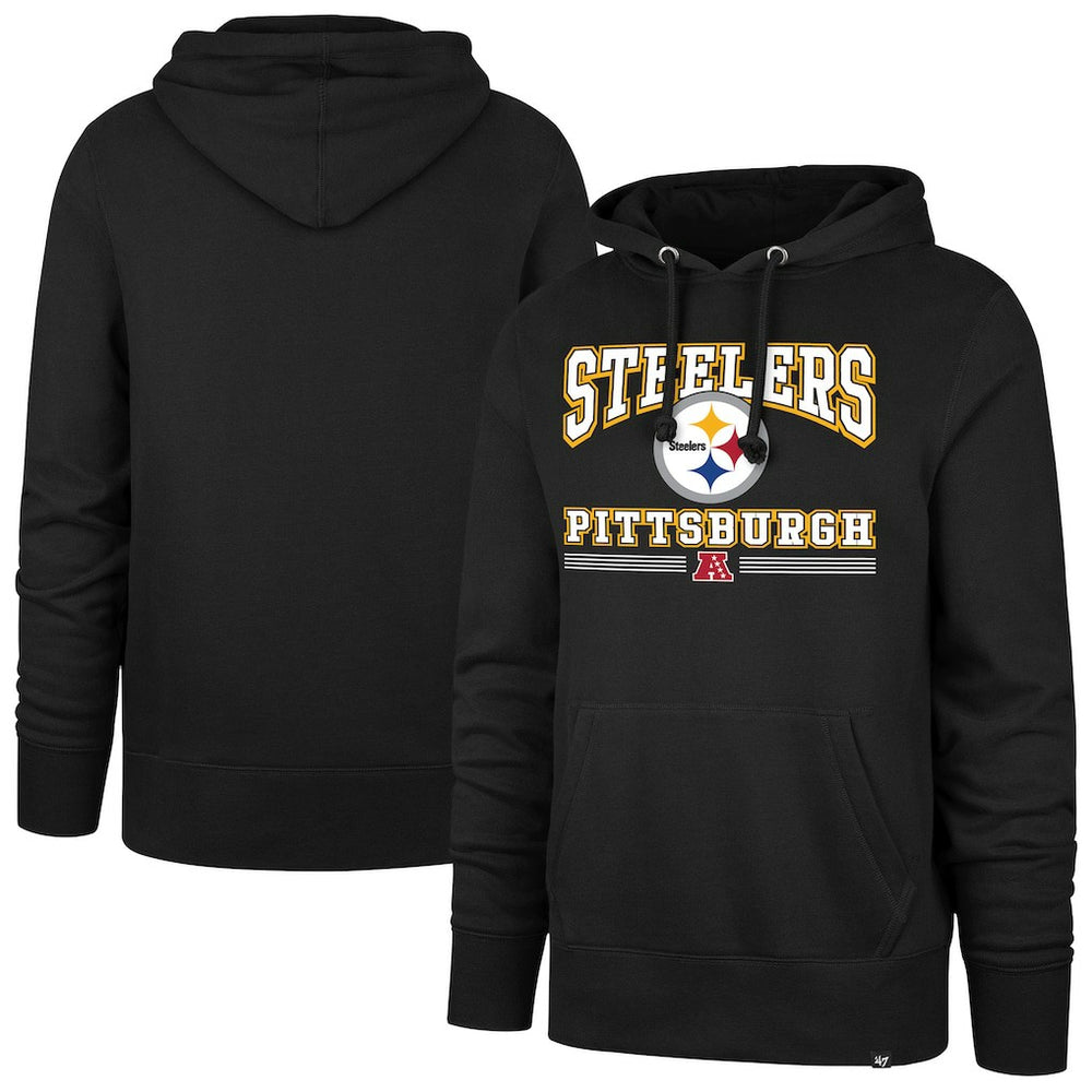 NFL Pittsburgh Steelers '47 Packed House Headline Pullover Hoodie