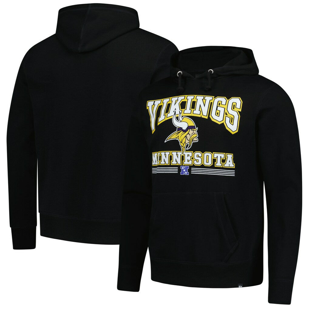 NFL Minnesota Vikings '47 Packed House Headline Pullover Hoodie