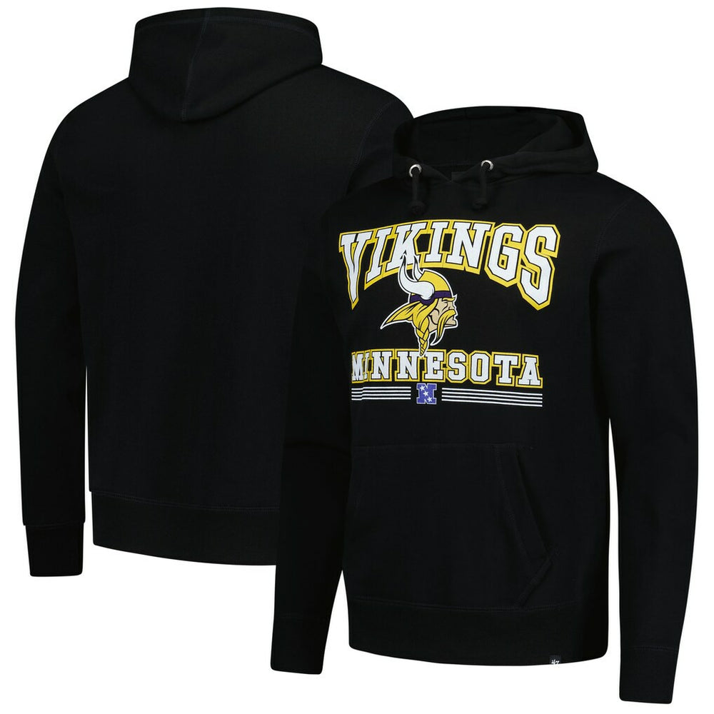 NFL Minnesota Vikings '47 Packed House Headline Pullover Hoodie