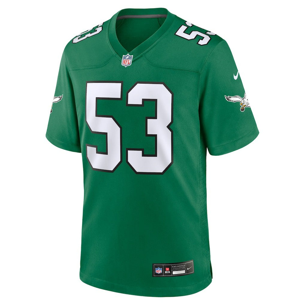 NFL Philadelphia Eagles Zack Baun  Alternate Game Jersey