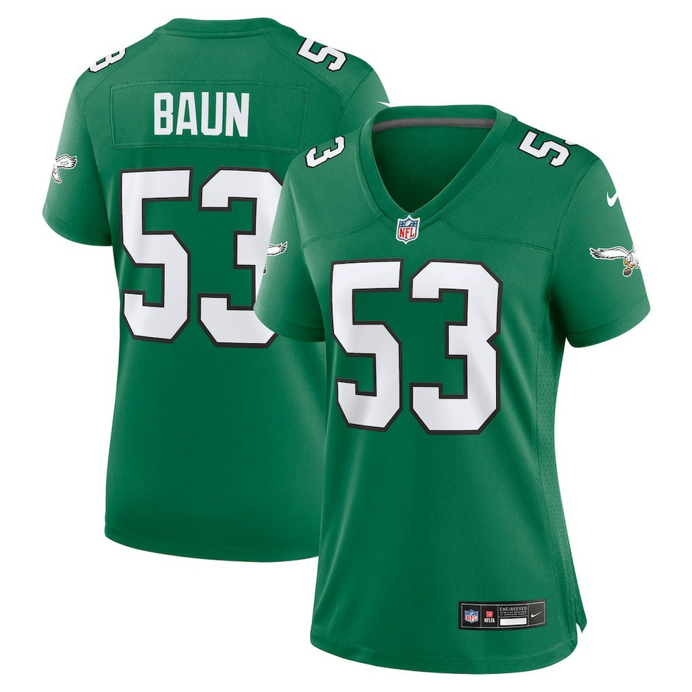 NFL Philadelphia Eagles Zack Baun  Women's Alternate Game Jersey