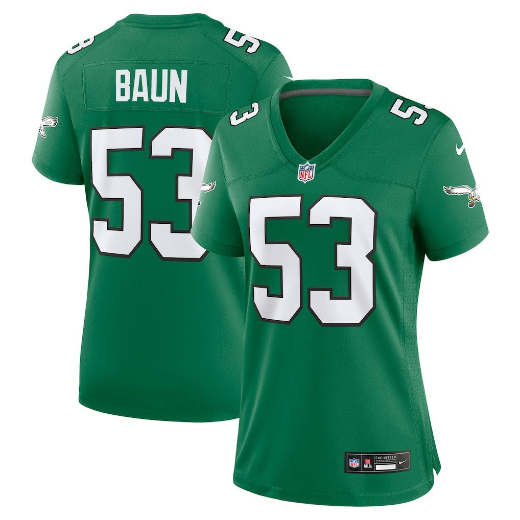 NFL Philadelphia Eagles Zack Baun  Women's Alternate Game Jersey