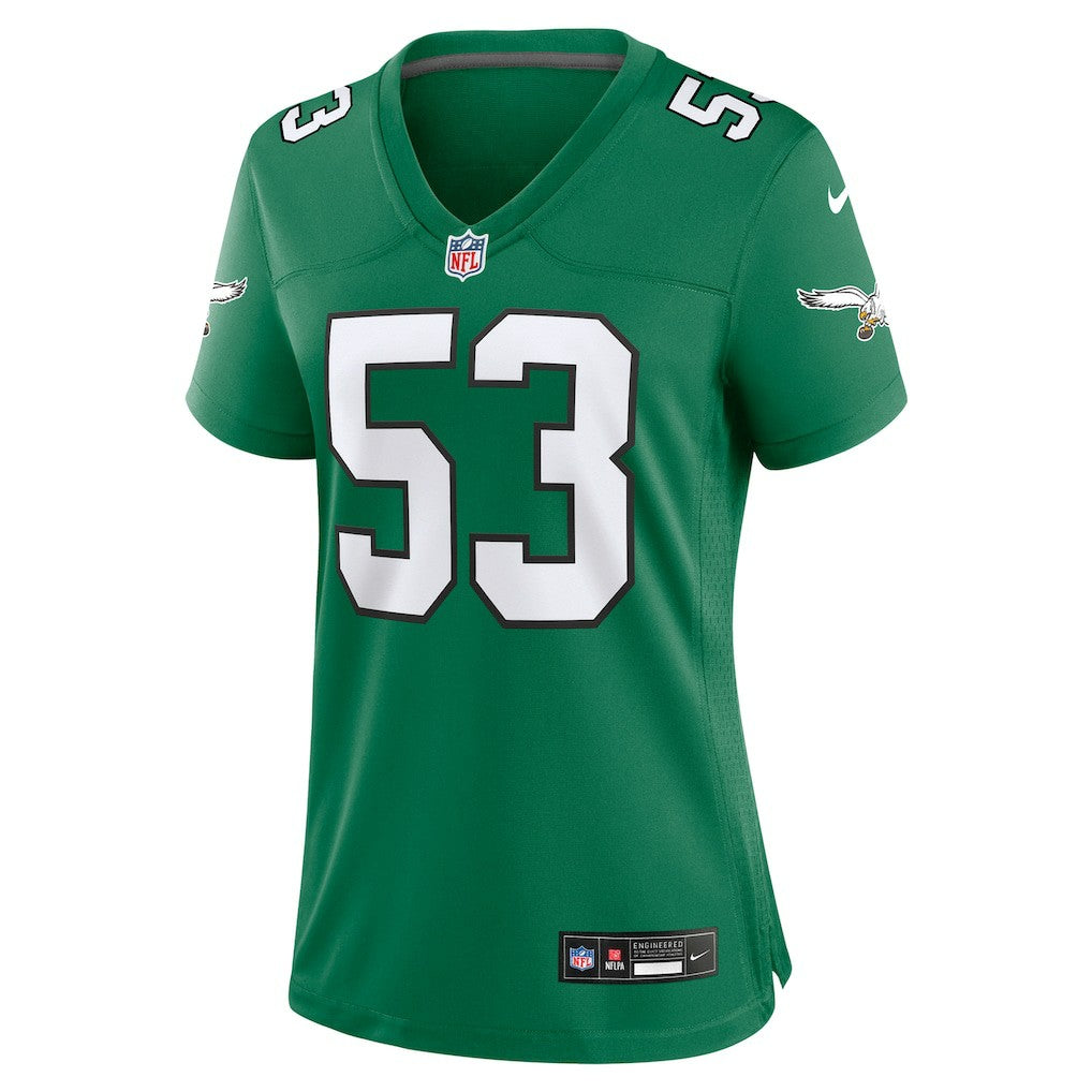NFL Philadelphia Eagles Zack Baun  Women's Alternate Game Jersey