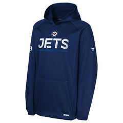 Winnipeg Jets Fanatics Youth Authentic Pro Rink Raglan Hoodie