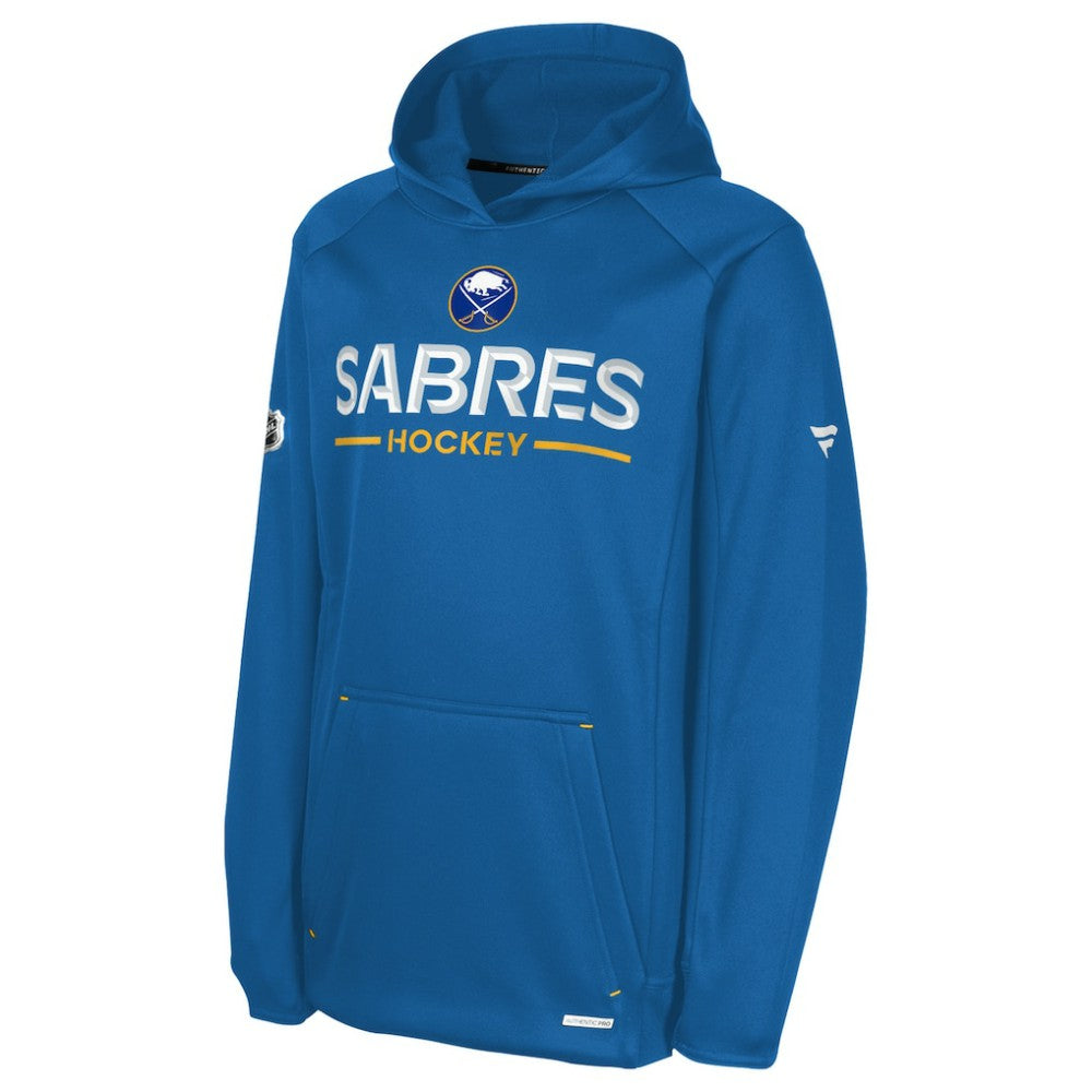 Buffalo Sabres Fanatics Youth Authentic Pro Rink Raglan Hoodie