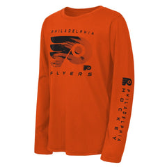 Philadelphia Flyers Outerstuff Youth Seize the Win Long Sleeve T-Shirt