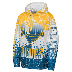 St. Louis Blues Outerstuff Youth Frozen Frenzy Hoodie