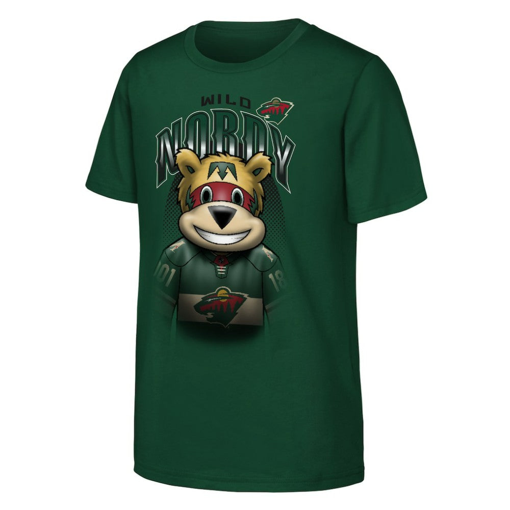 Minnesota Wild Outerstuff Youth Mascot Highlight T-Shirt