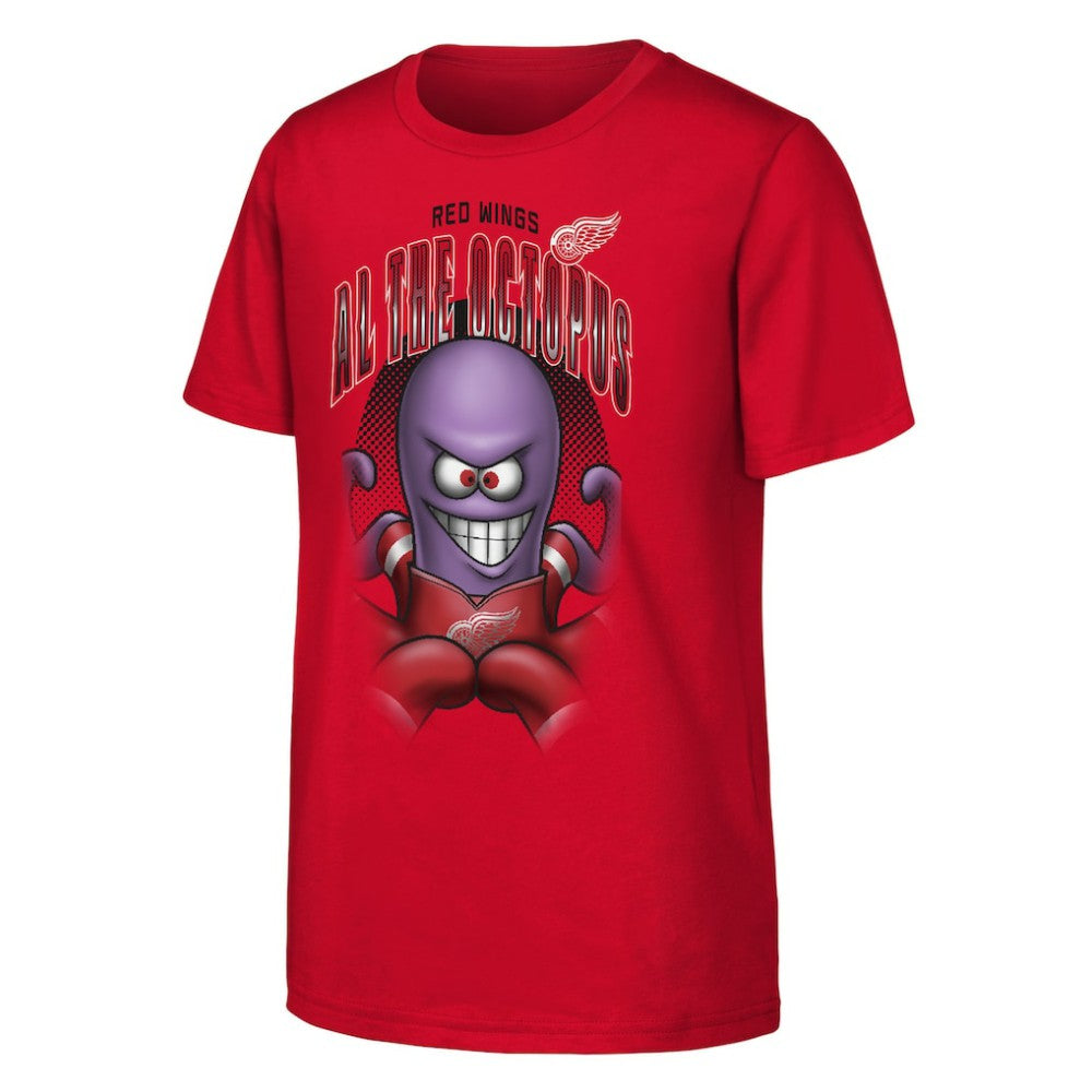 Detroit Red Wings Outerstuff Youth Mascot Highlight T-Shirt