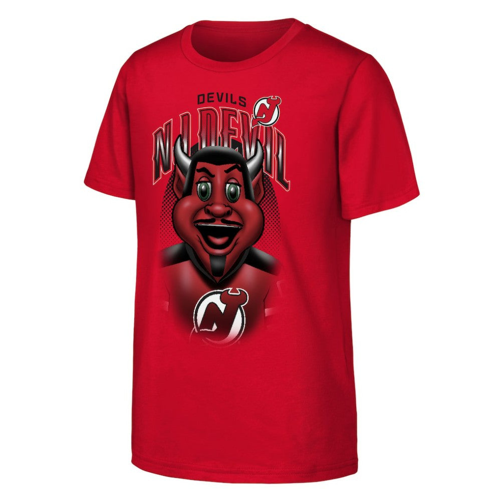 New Jersey Devils Outerstuff Youth Mascot Highlight T-Shirt