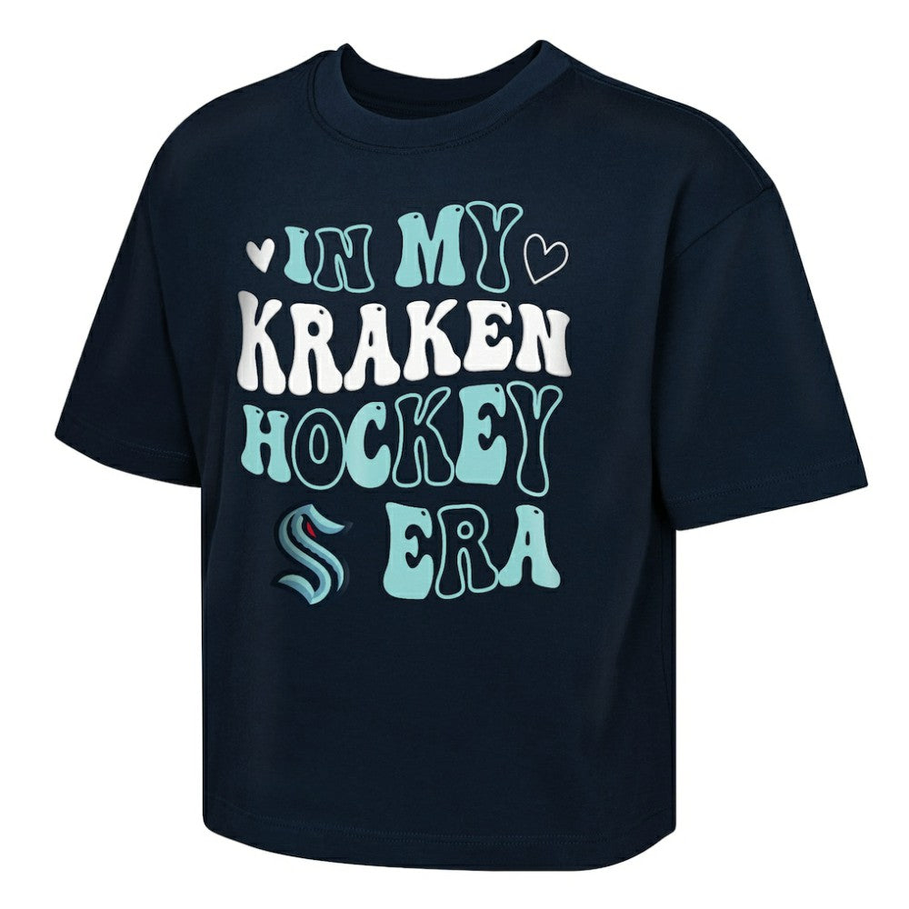 Seattle Kraken Outerstuff Girls Youth In My Era Boxy T-Shirt