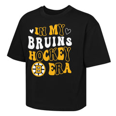 Boston Bruins Outerstuff Girls Youth In My Era Boxy T-Shirt