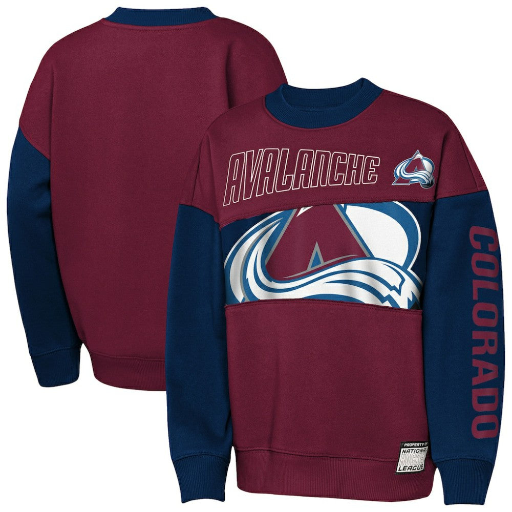 Colorado Avalanche Outerstuff Youth Impact Player Sweatshirt