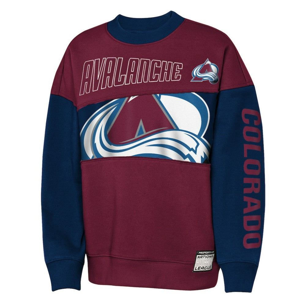 Colorado Avalanche Outerstuff Youth Impact Player Sweatshirt