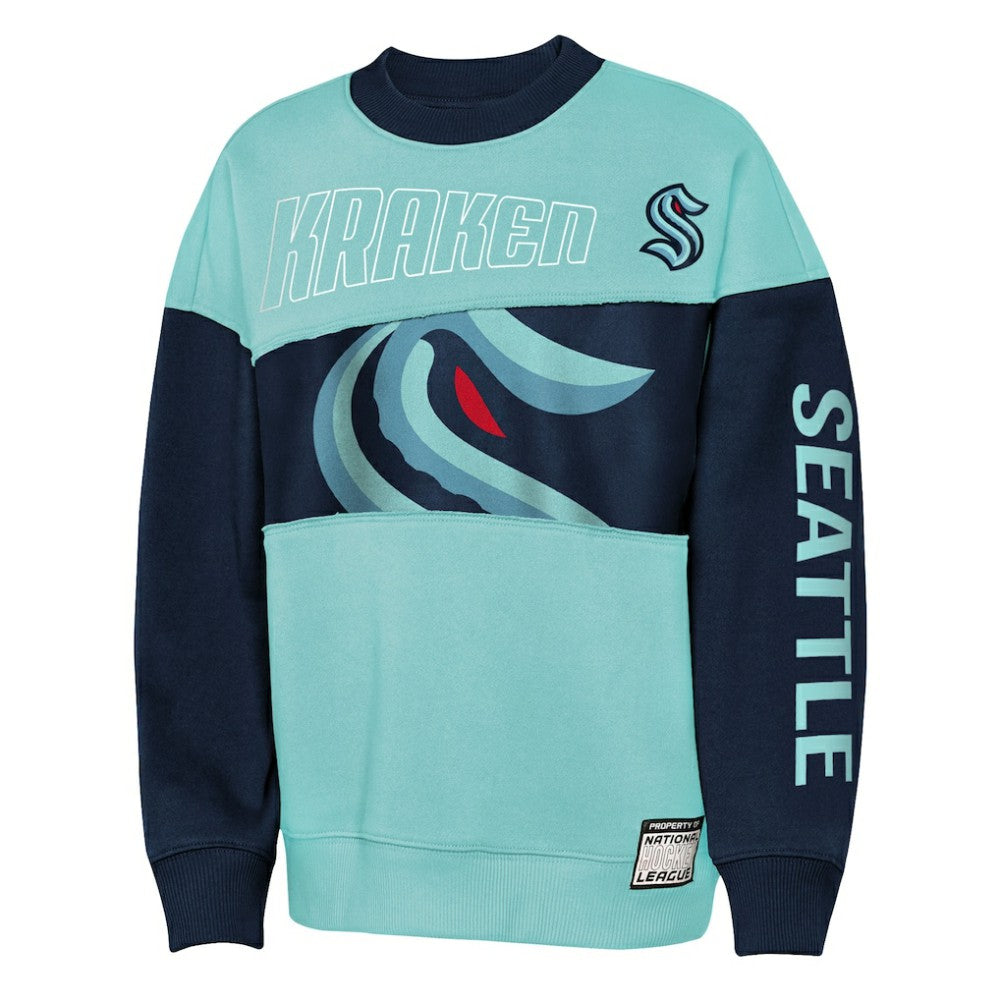 Seattle Kraken Outerstuff Youth Impact Player Sweatshirt