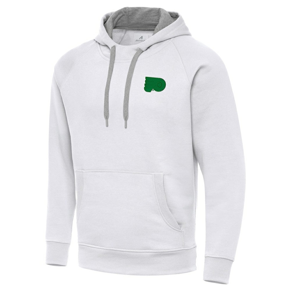 Philadelphia Flyers Antigua St. Patrick's Day Victory Pullover Hoodie