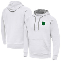 New York Rangers Antigua St. Patrick's Day Victory Pullover Hoodie