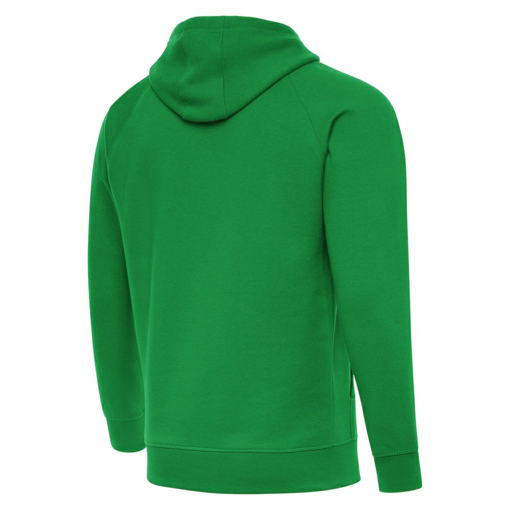 New York Rangers Antigua St. Patrick's Day Victory Pullover Hoodie