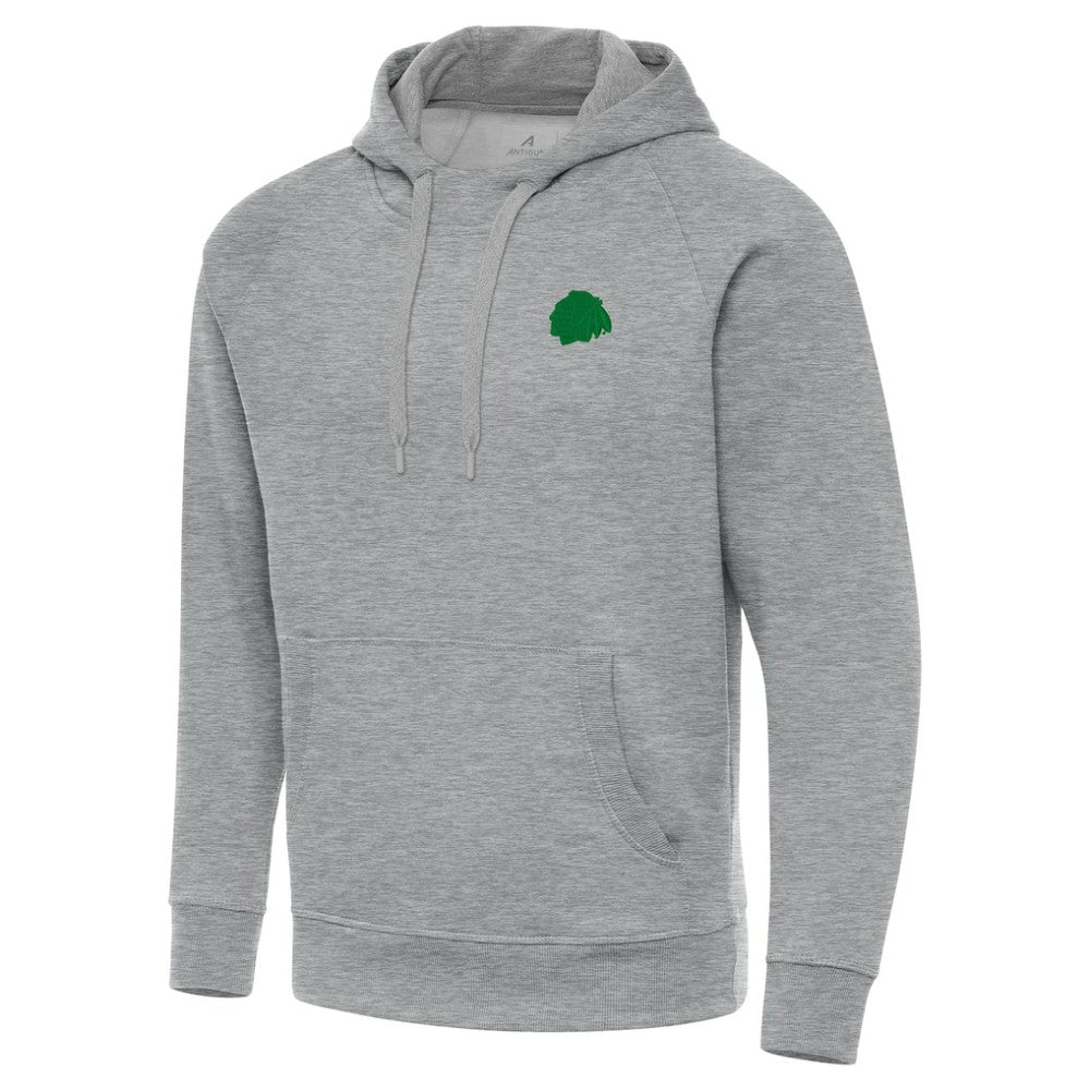 Chicago Blackhawks Antigua St. Patrick's Day Victory Pullover Hoodie