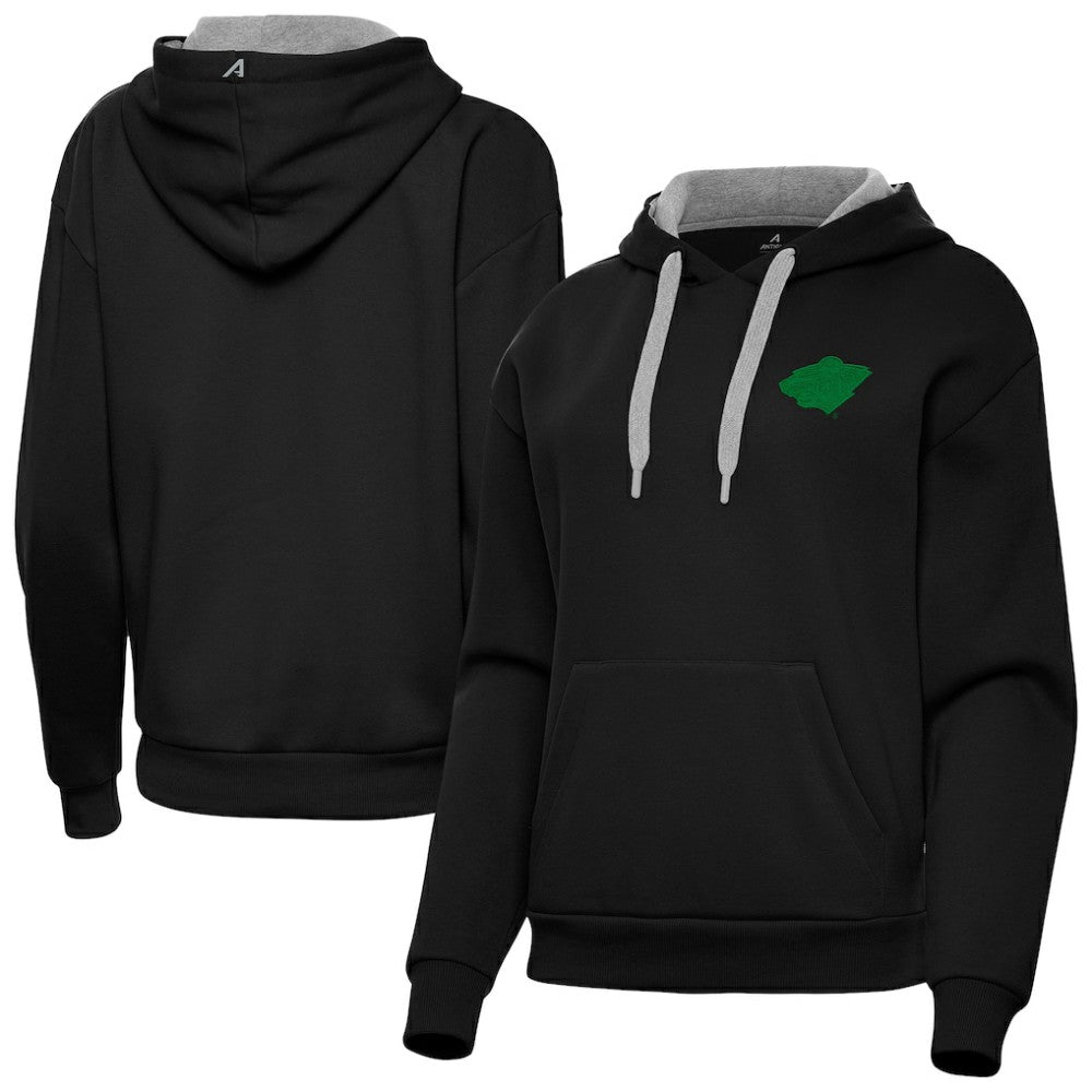 Minnesota Wild Antigua Women's St. Patrick's Day Victory Pullover Hoodie