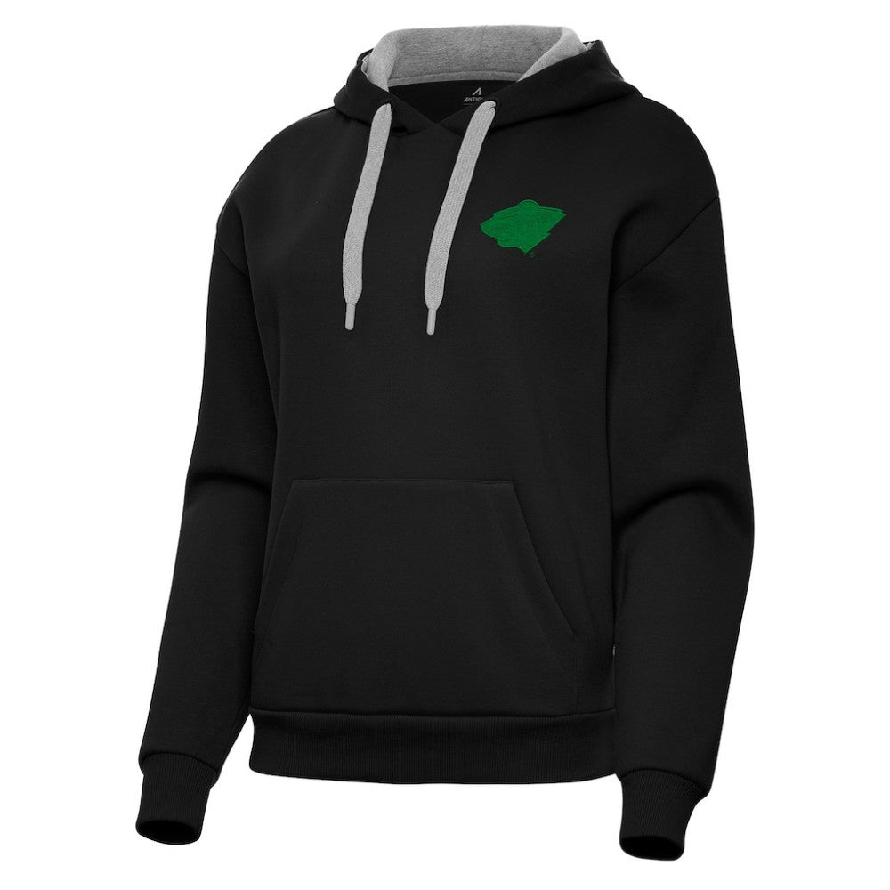 Minnesota Wild Antigua Women's St. Patrick's Day Victory Pullover Hoodie