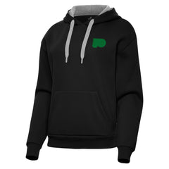 Philadelphia Flyers Antigua Women's St. Patrick's Day Victory Pullover Hoodie