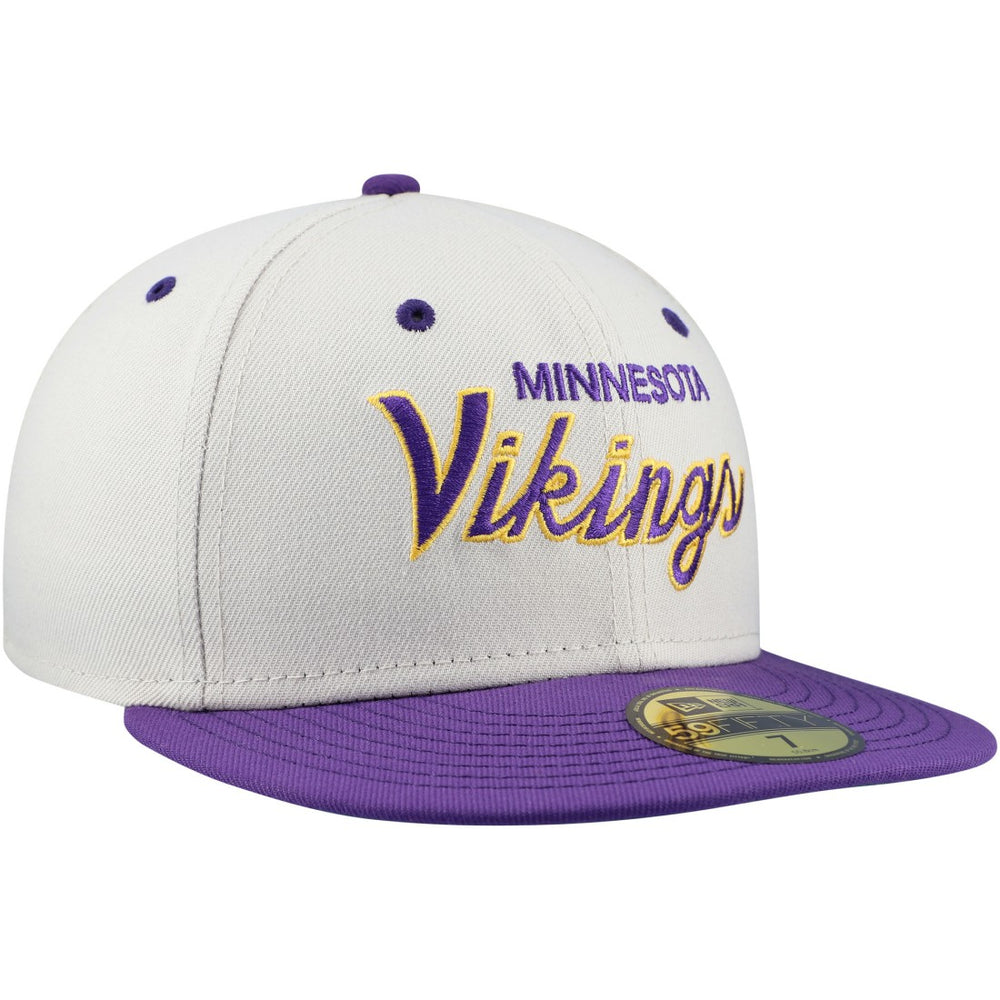 NFL Minnesota Vikings Historic Script 59FIFTY Fitted Hat
