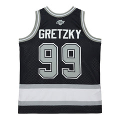 Wayne Gretzky Los Angeles Kings Mitchell & Ness Unisex Maxxed Out Fashion Basketball Jersey