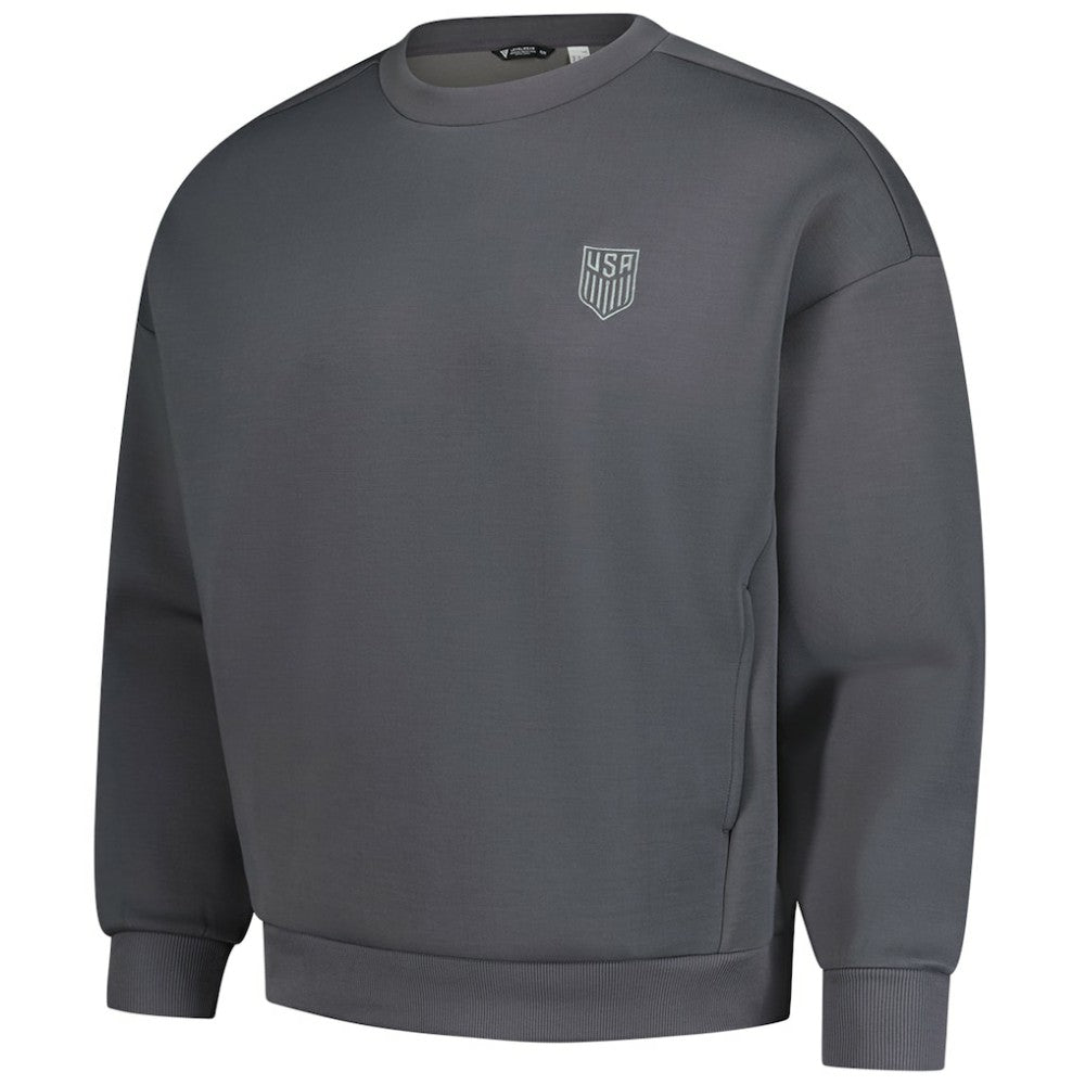 USMNT Levelwear Luxe Signature Lineage Tri-Blend Pullover Sweatshirt / Soccer Discount