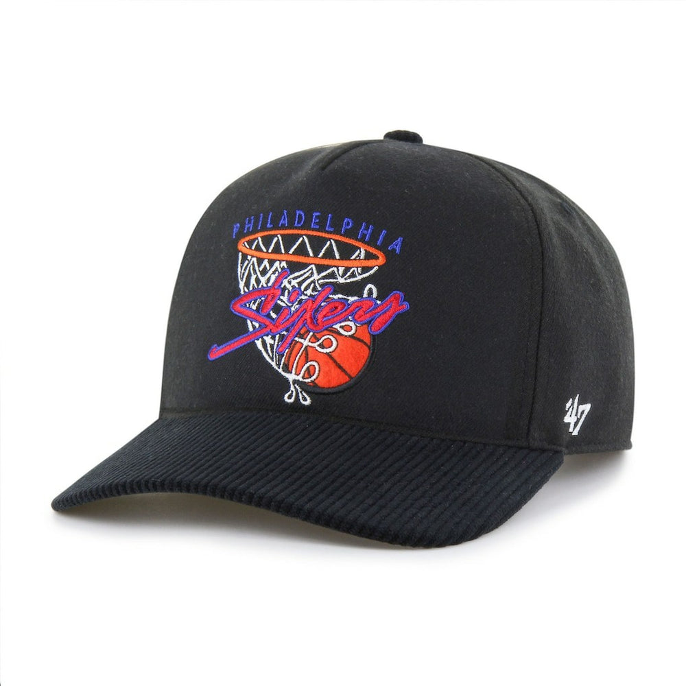 Philadelphia 76ers '47 Nothing But Net Hitch Adjustable Hat - Black | 47 brand cheap