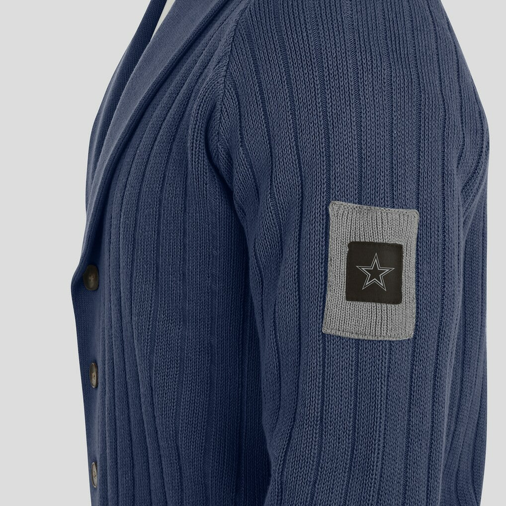 NFL Dallas Cowboys J. Palmer The Playmaker Cardigan Raglan Sweater