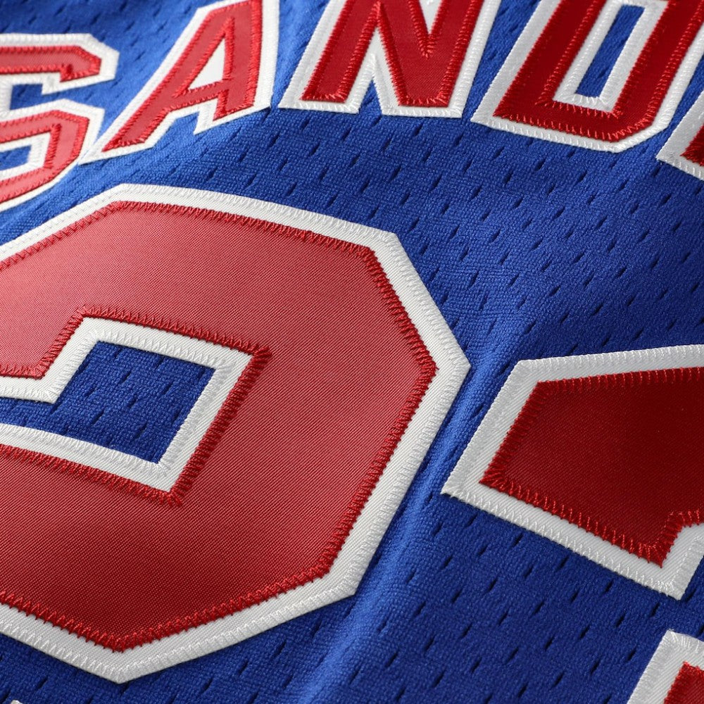 Ryne Sandberg Chicago Cubs Cooperstown Collection 1997 Mesh Batting Practice Button-Up Jersey - Royal | Mitchell & Ness