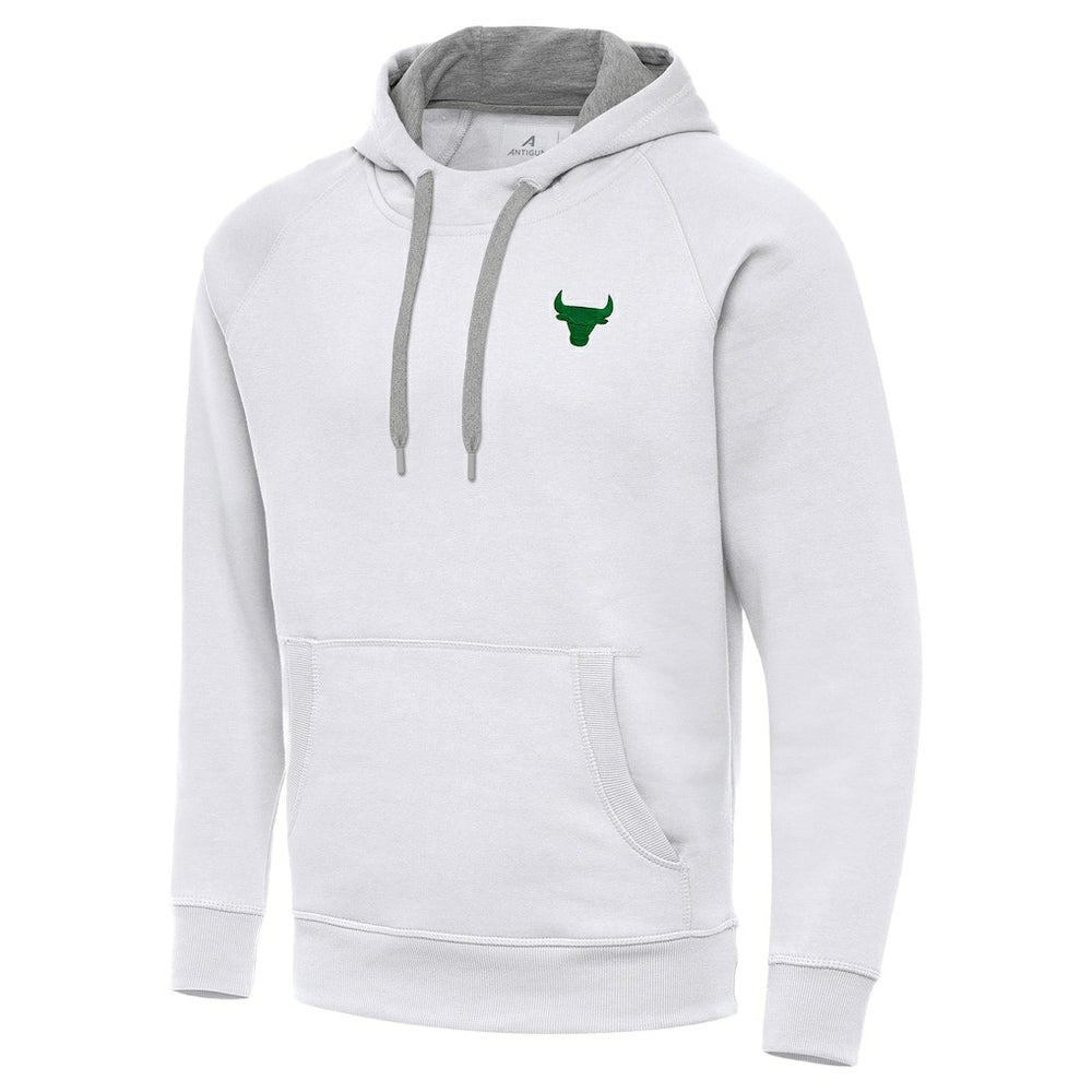 Chicago Bulls Antigua St. Patrick's Day Victory Raglan Pullover Hoodie sale - White outlet