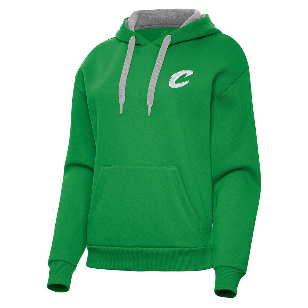 Cleveland Cavaliers Antigua Women's St. Patrick's Day Victory Pullover Hoodie sale - Kelly Green for sale