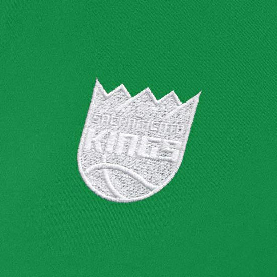 Sacramento Kings Antigua Women's St. Patrick's Day Intent Quarter-Zip Top - Kelly Green for sale