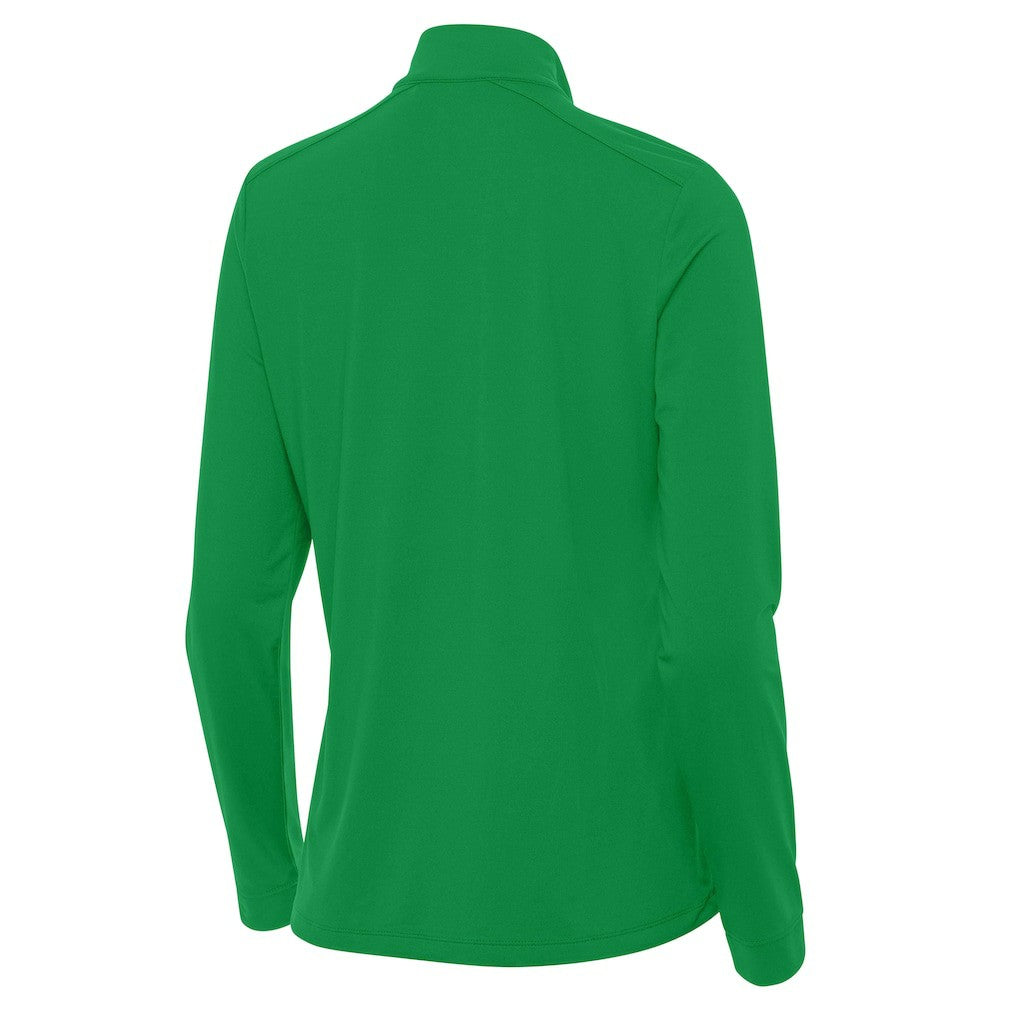 Denver Nuggets Antigua Women's St. Patrick's Day Intent Quarter-Zip Top sale - Kelly Green for sale