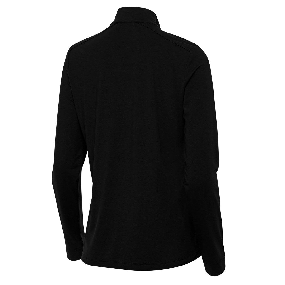 New York Knicks Antigua Women's St. Patrick's Day Intent Quarter-Zip Top - Black cheap